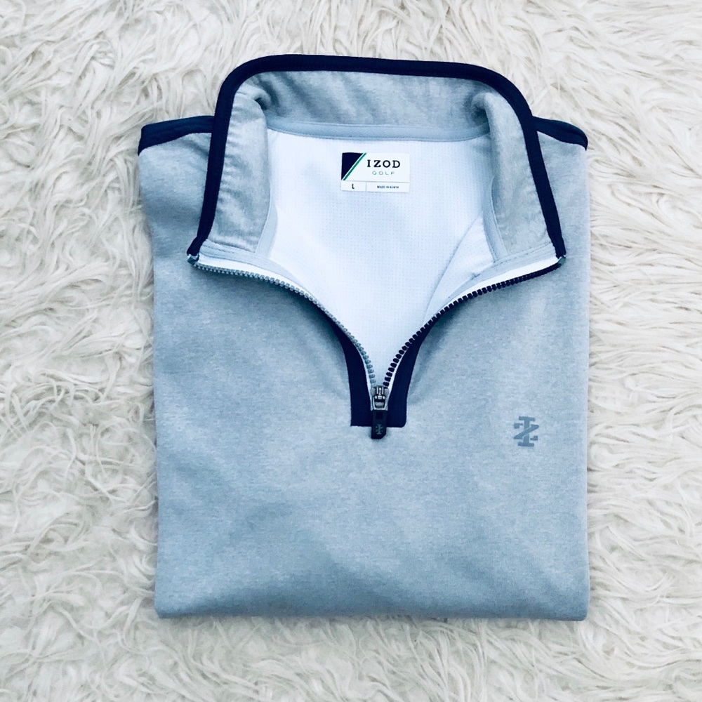 Izod Golf 1/4 Zip Pullover Men’s L